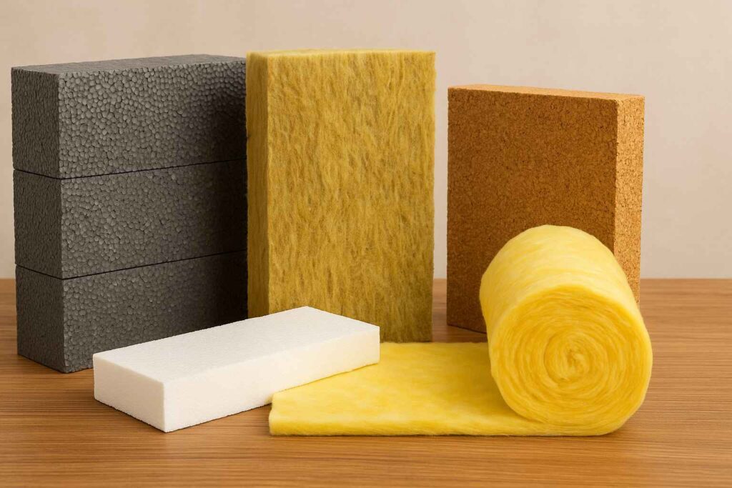 Materiales para aislamiento