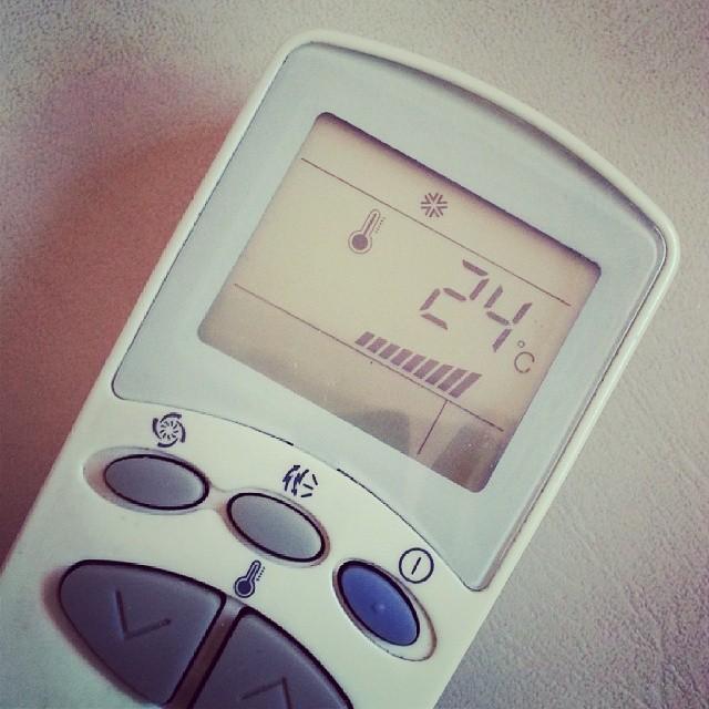 la temperatura ideal del aire acondicionado