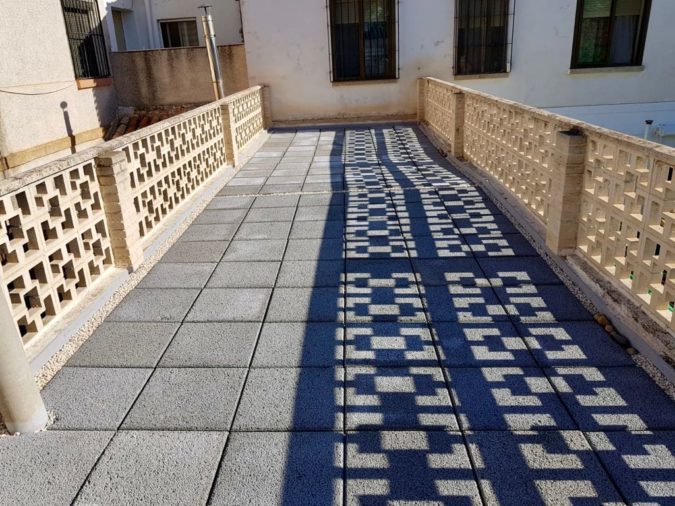 Impermeabilización de terrazas transitables y no transitables