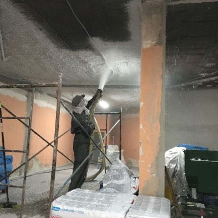 Ignifugación de garaje