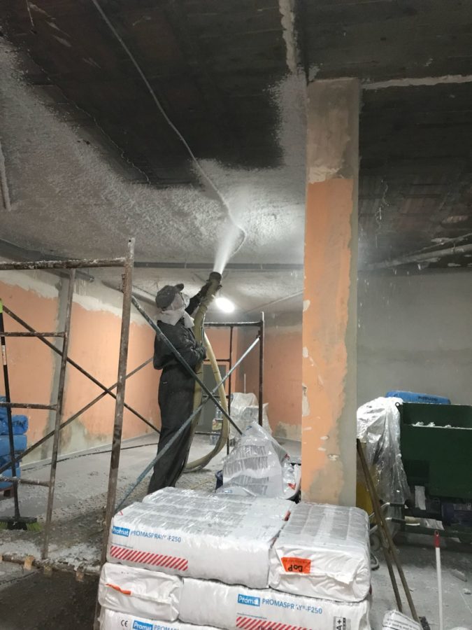 Ignifugación de garaje