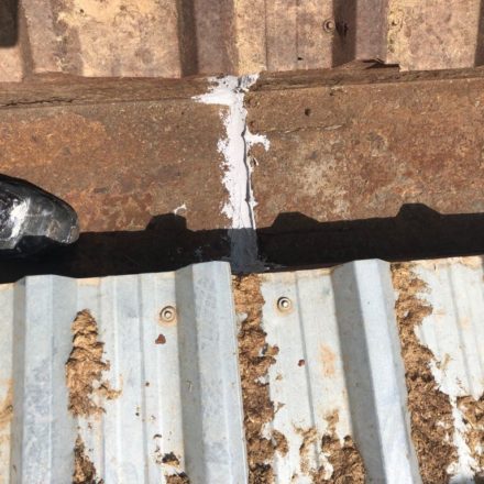 Impermeabilización de canales de naves industriales