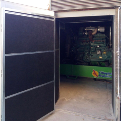 INSONORIZACIÓN DE MOTOR DE 350CV