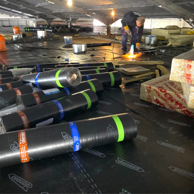 Aislamiento con lana de roca