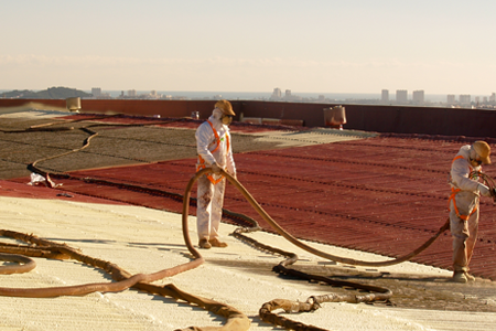 aislamiento térmico del techo principal