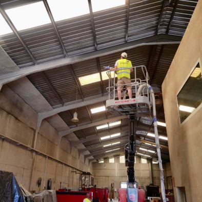 Ignifugación en naves industriales