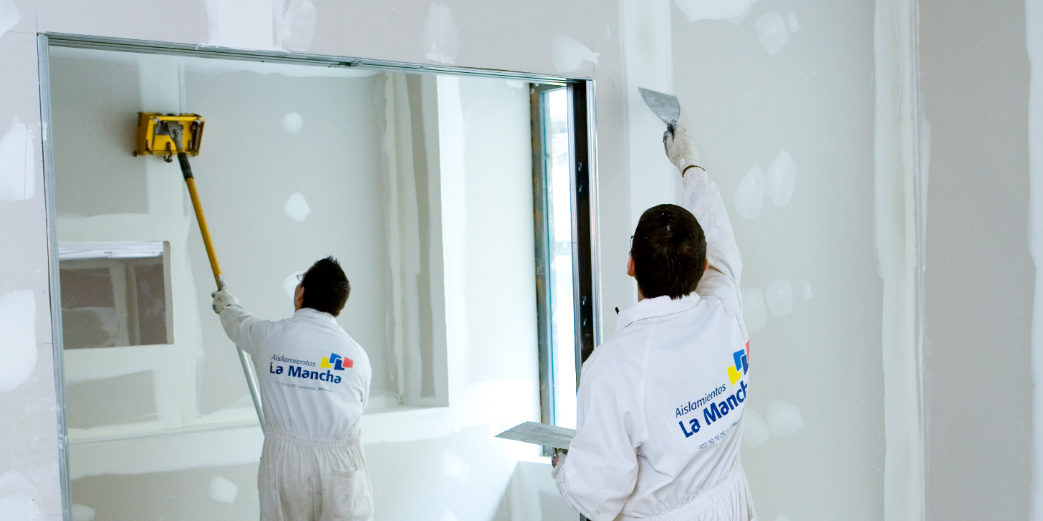 Aislamiento con yeso laminado