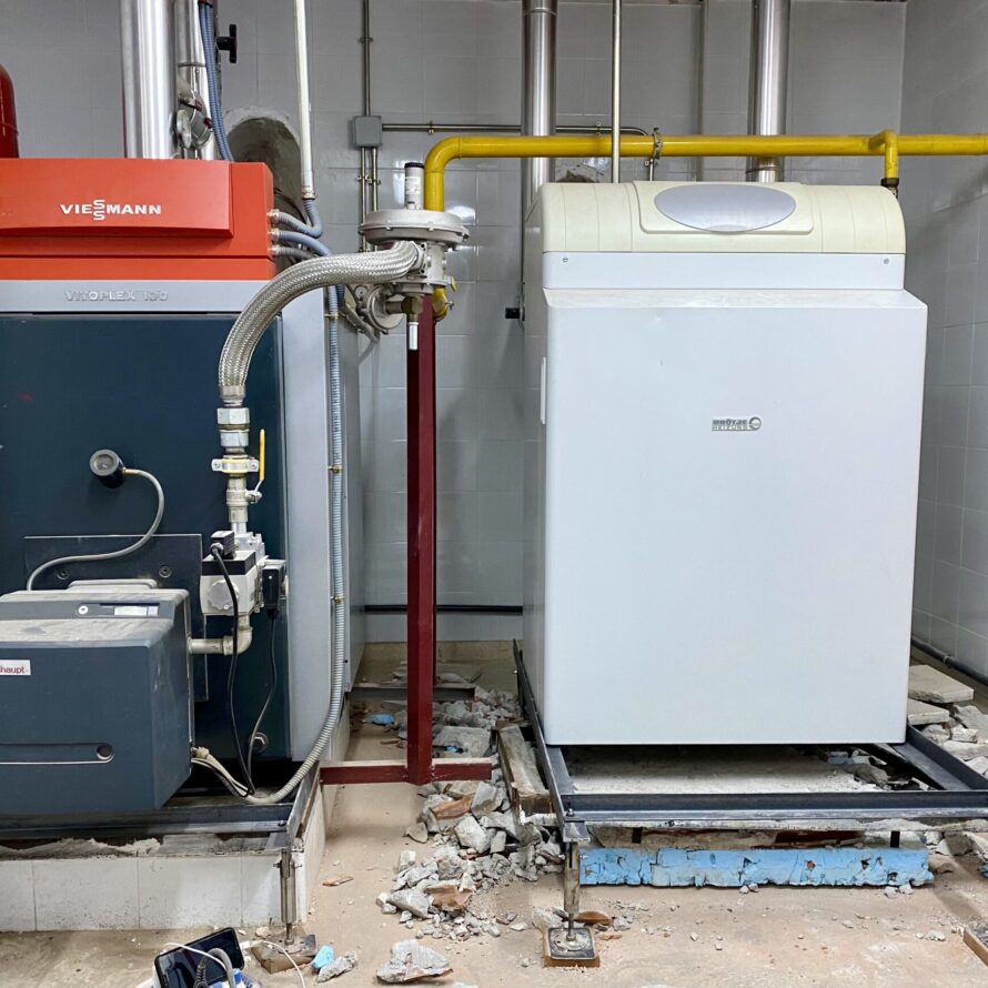 Aislamiento de calderas de calefacción