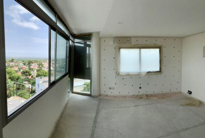 Aislamiento térmico de una vivienda unifamiliar