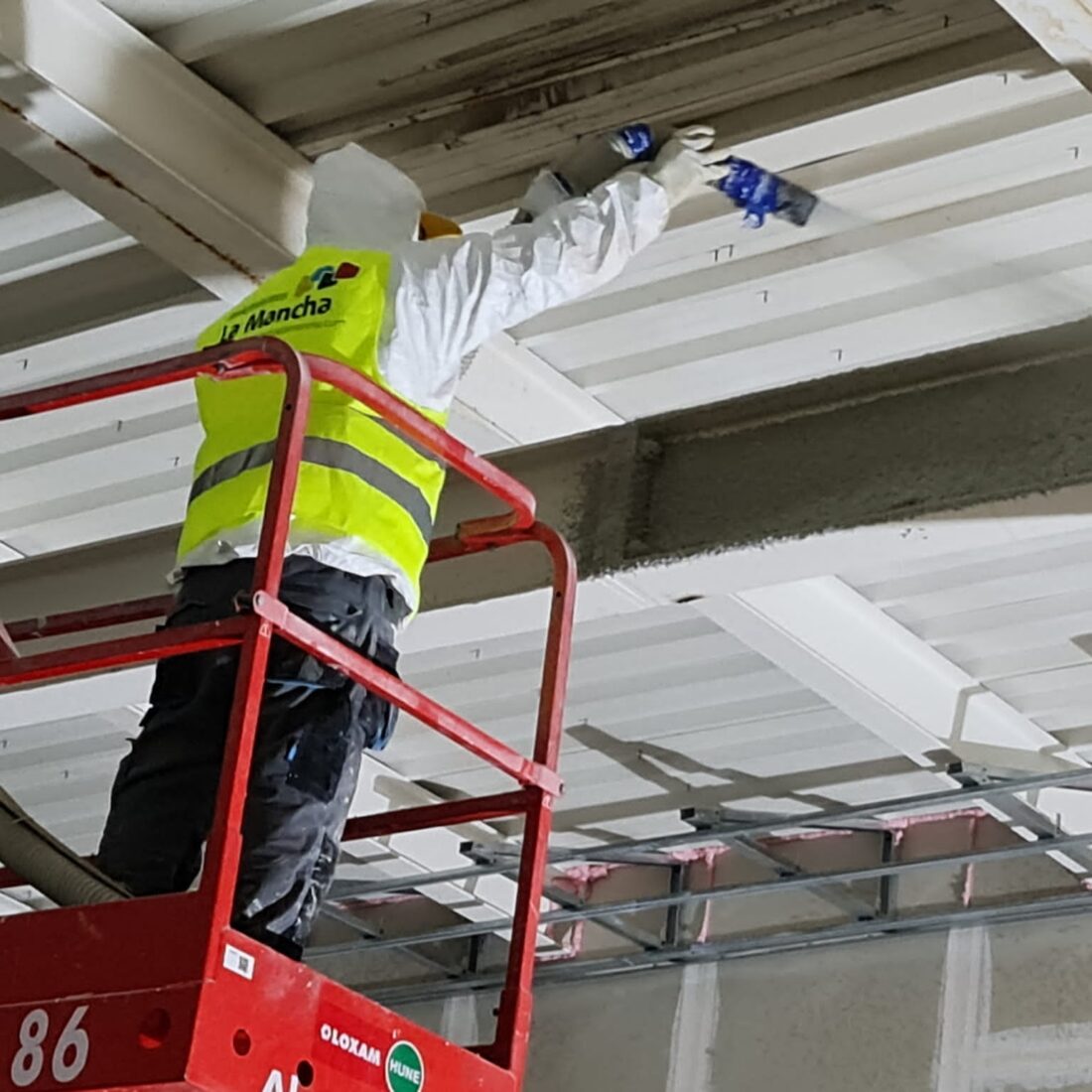 ignifugación estructura metálica establecimiento