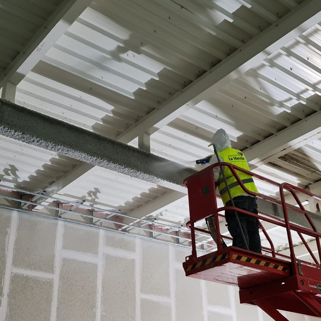 ignifugación estructura metálica establecimiento