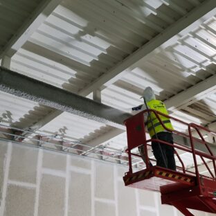 ignifugación estructura metálica establecimiento