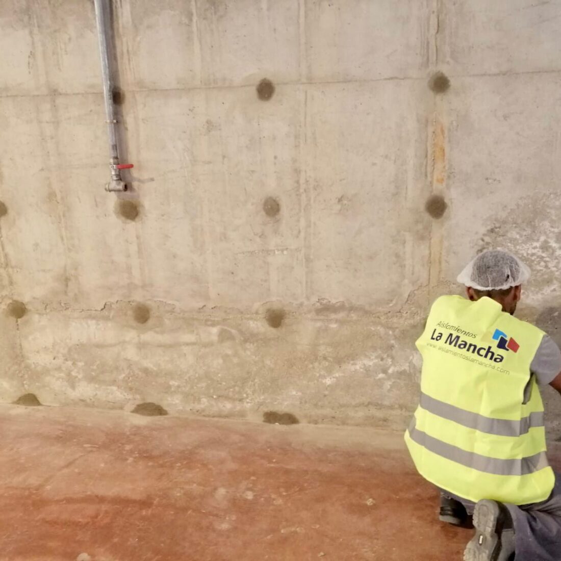 Impermeabilización muro Ibercacao