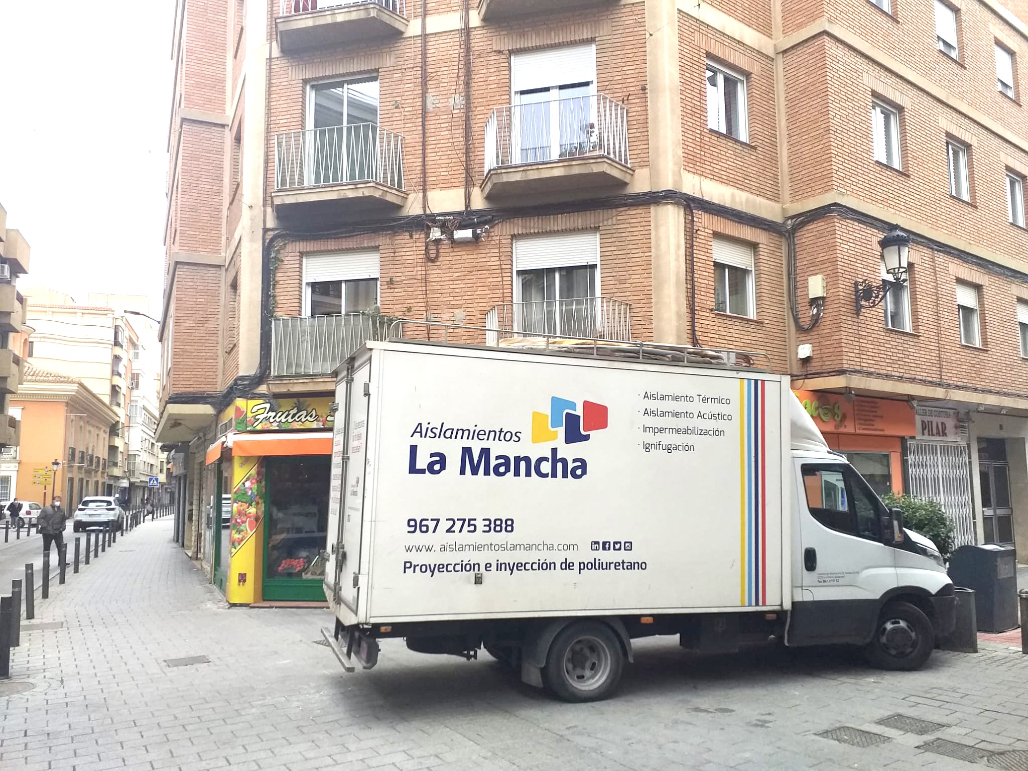 Aislamiento térmico en paredes exteriores Aislamientos La Mancha