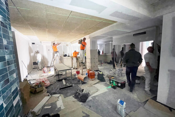 Aislamiento y acondicionamiento acústico de pub en La Solana