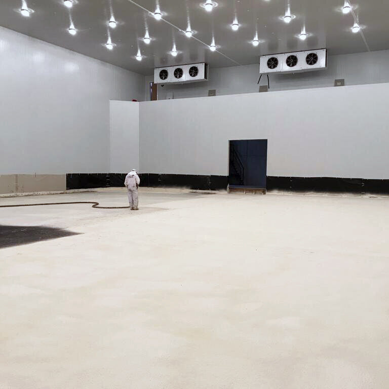 Tratamiento térmico en suelos de cámaras frigoríficas