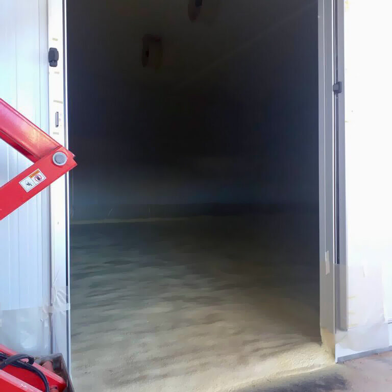 Tratamiento térmico en suelos de cámaras frigoríficas Aislamientos La Mancha