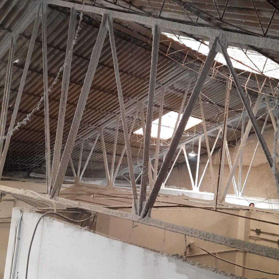 Ignifugación estructura metálica Equone