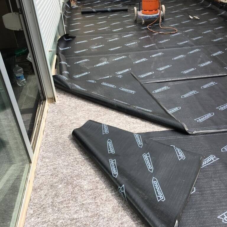 Impermeabilización en terrazas de áticos