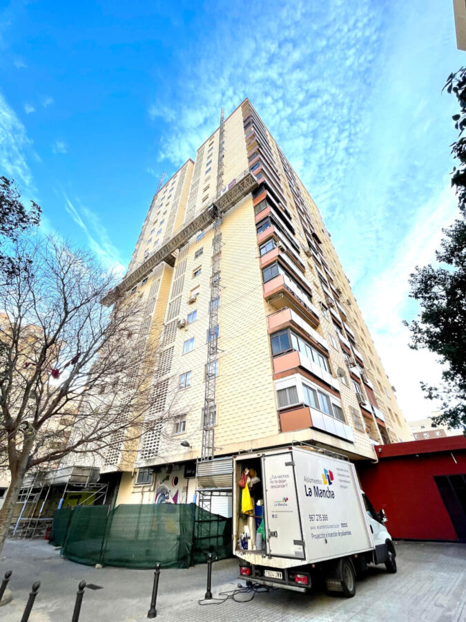 Aislamiento con inyección de poliuretano