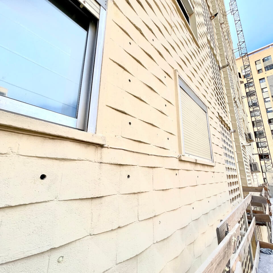 Aislamiento con inyección de poliuretano