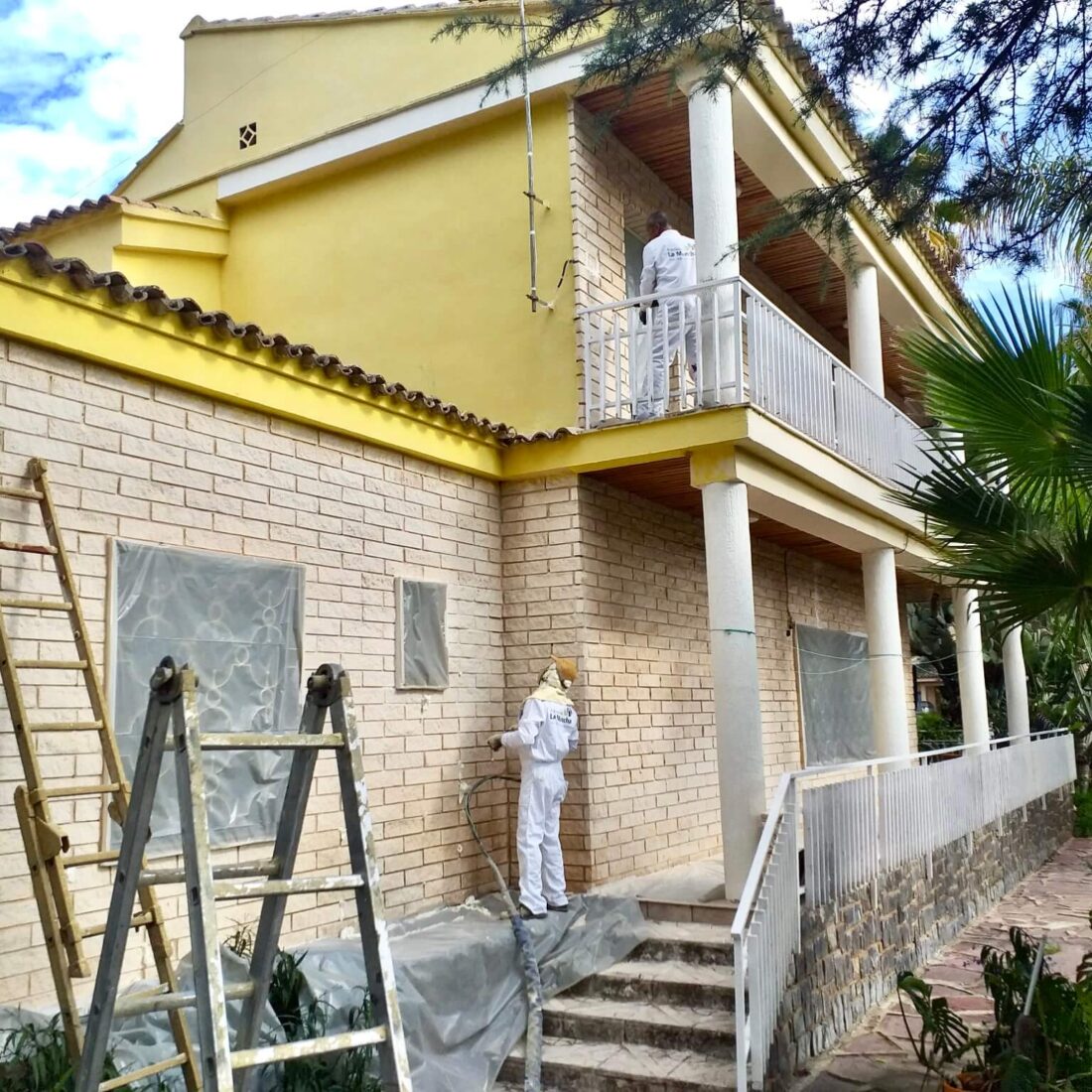 aislando vivienda exterior