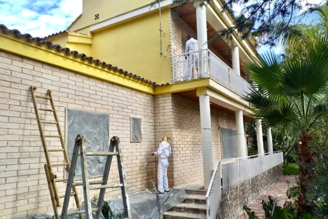 aislando vivienda exterior