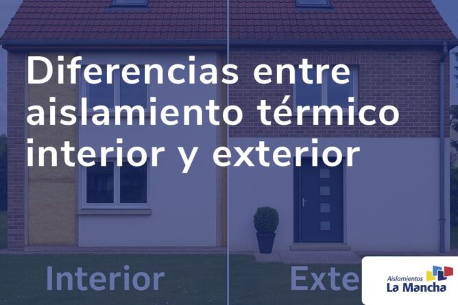 Diferencias entre aislamiento térmico interior y exterior